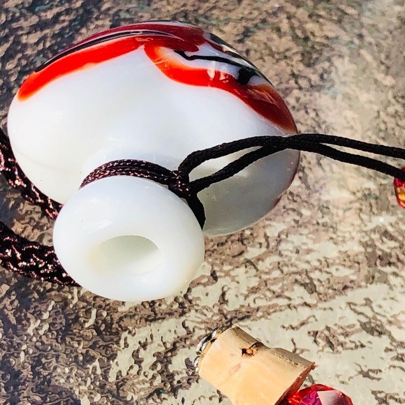 Heart Cremation urn necklace for pets or person - Picture 5 of 5